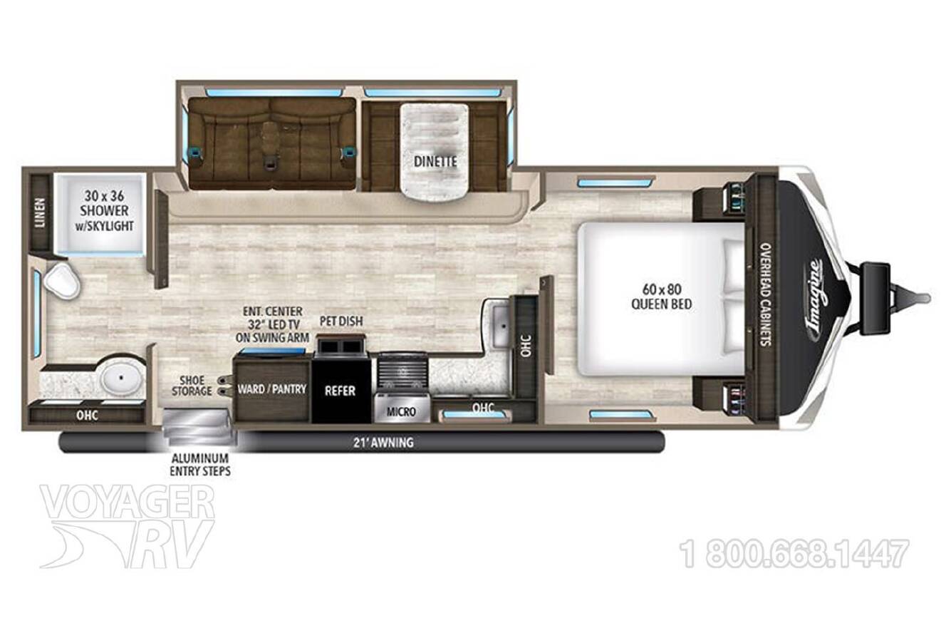 A photo of this 2019 Grand Design IMAGINE 2600RB