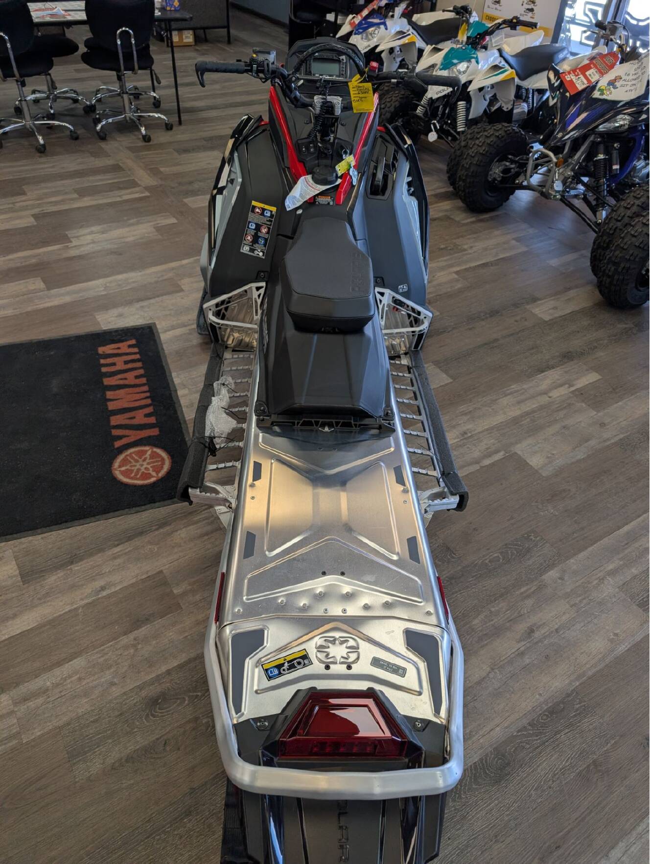 A photo of this 2025 Polaris 850 RMK Khaos 155 SC