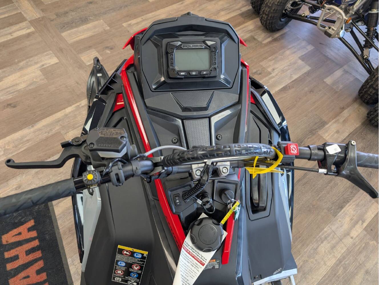 A photo of this 2025 Polaris 850 RMK Khaos 155 SC