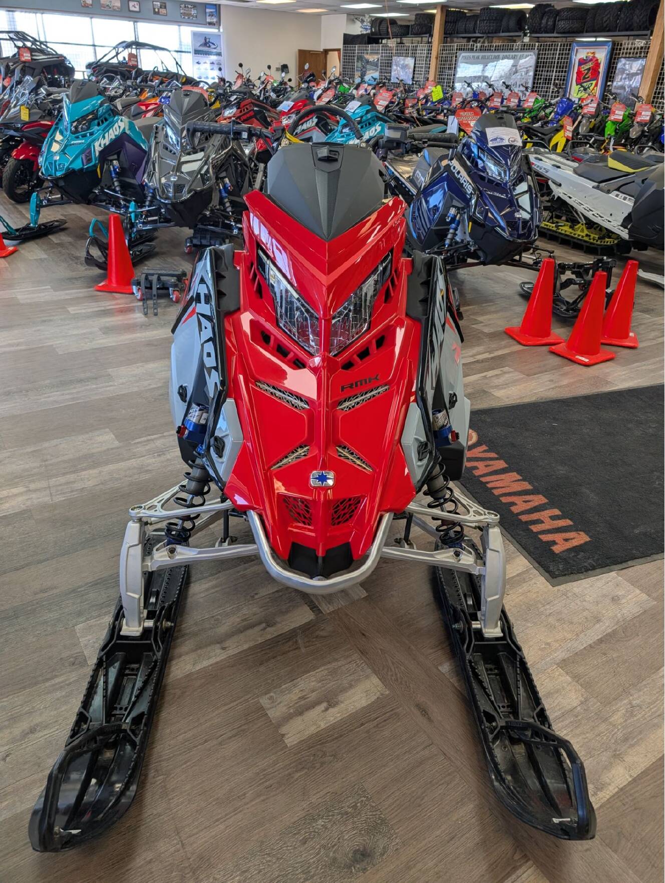 A photo of this 2025 Polaris 850 RMK Khaos 155 SC