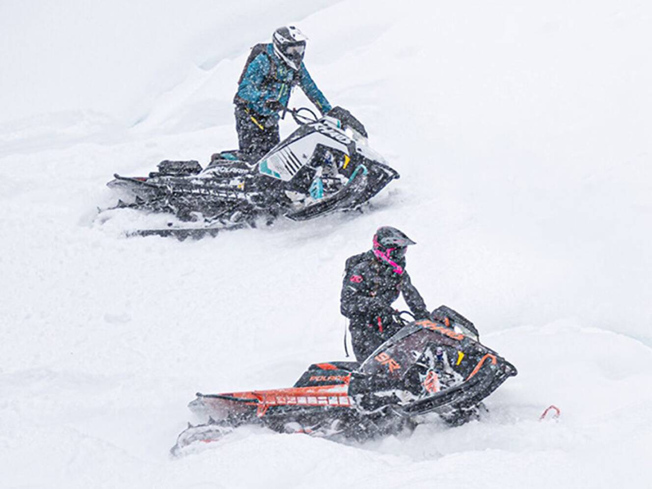 A photo of this 2025 Polaris 850 RMK Khaos 155 SC