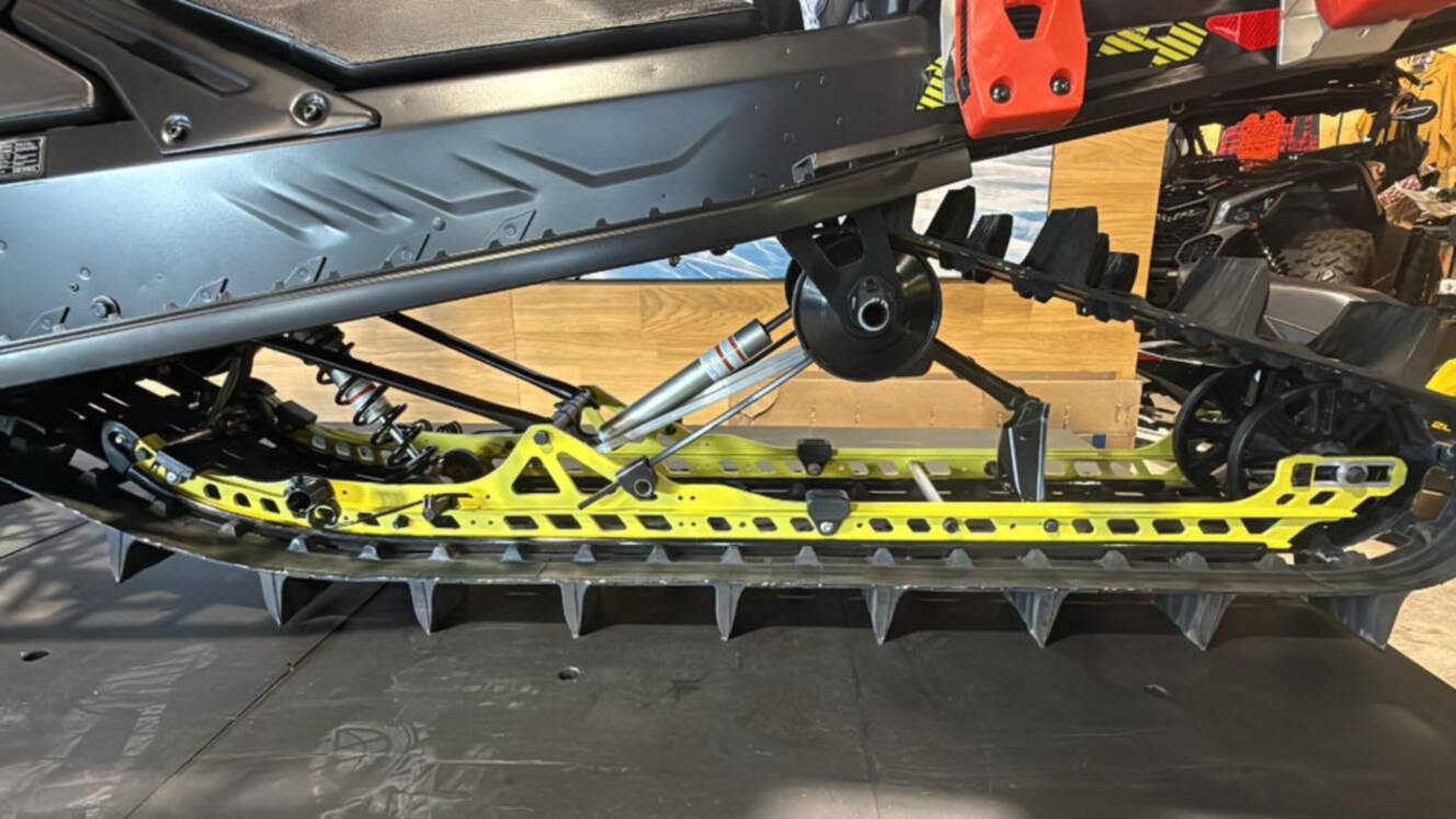 A photo of this 2026 Ski-Doo Summit® Adrenaline® with Edge Package 850 E-TEC 165 H