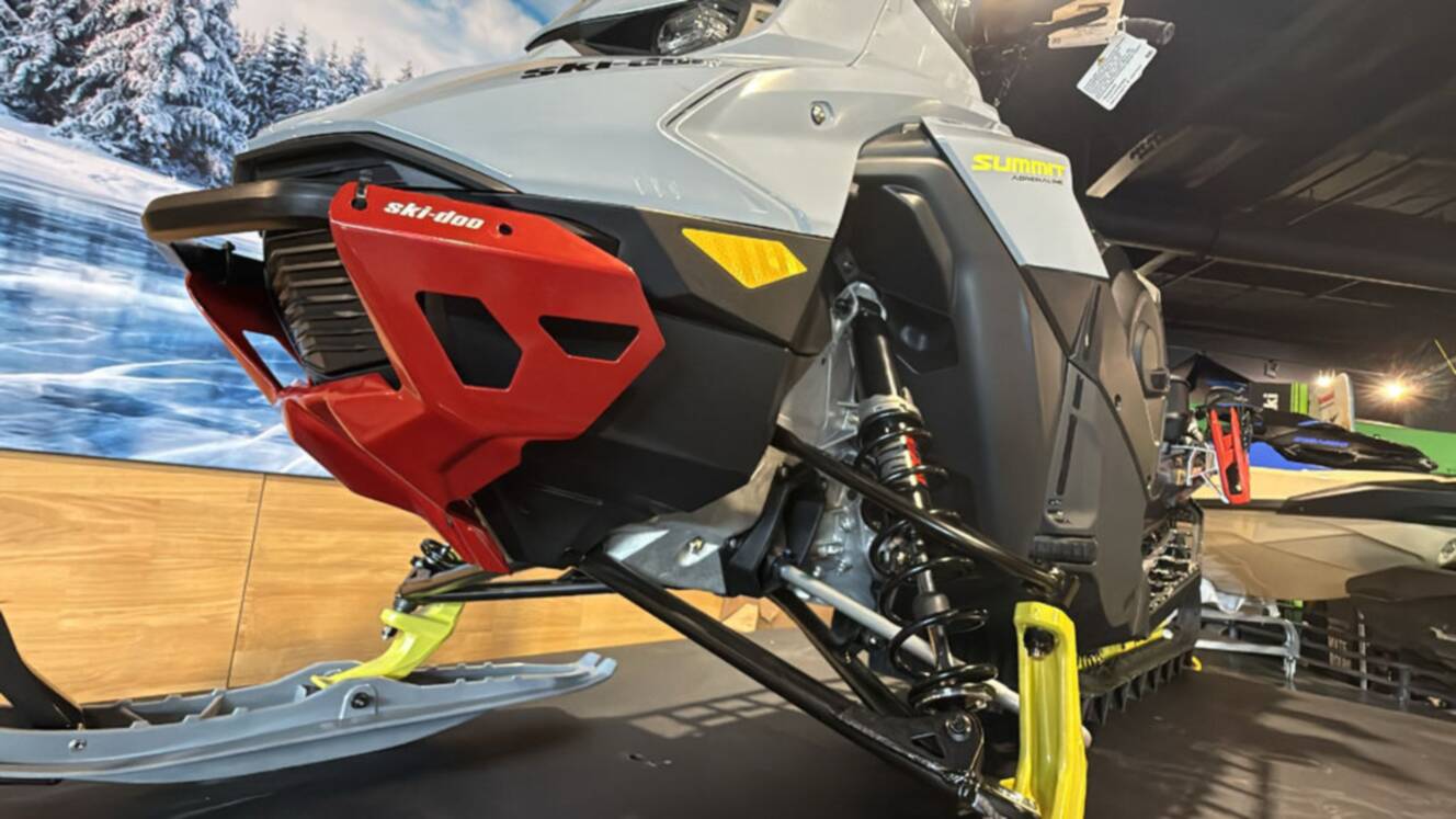 A photo of this 2026 Ski-Doo Summit® Adrenaline® with Edge Package 850 E-TEC 165 H