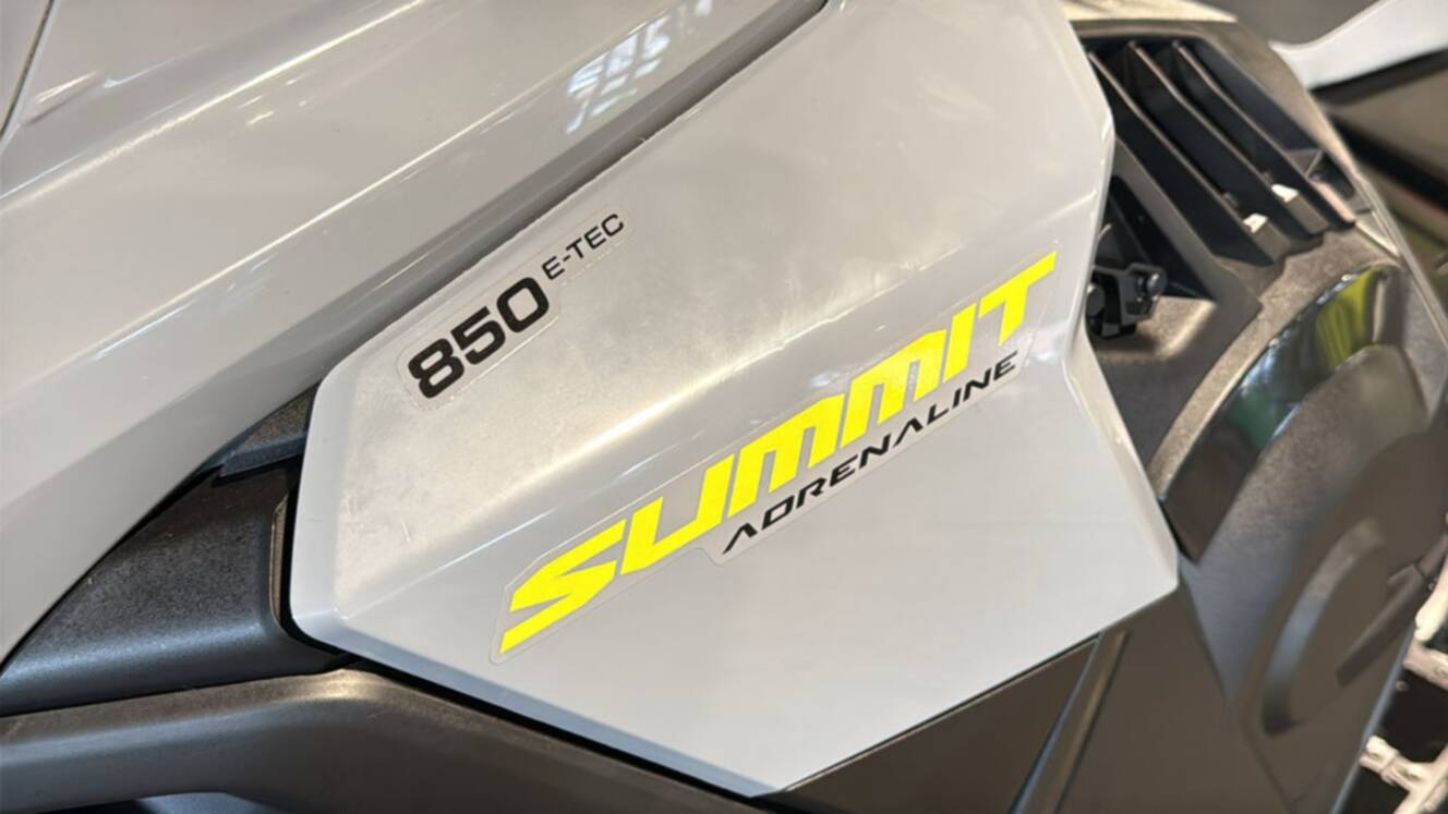 A photo of this 2026 Ski-Doo Summit® Adrenaline® with Edge Package 850 E-TEC 165 H