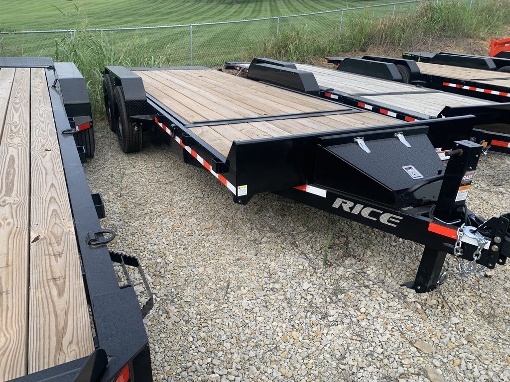 2026 Rice Trailers 82" x 20' Partial Tilt Equipment Trailer 16k GVWR in Saint Joseph, MO