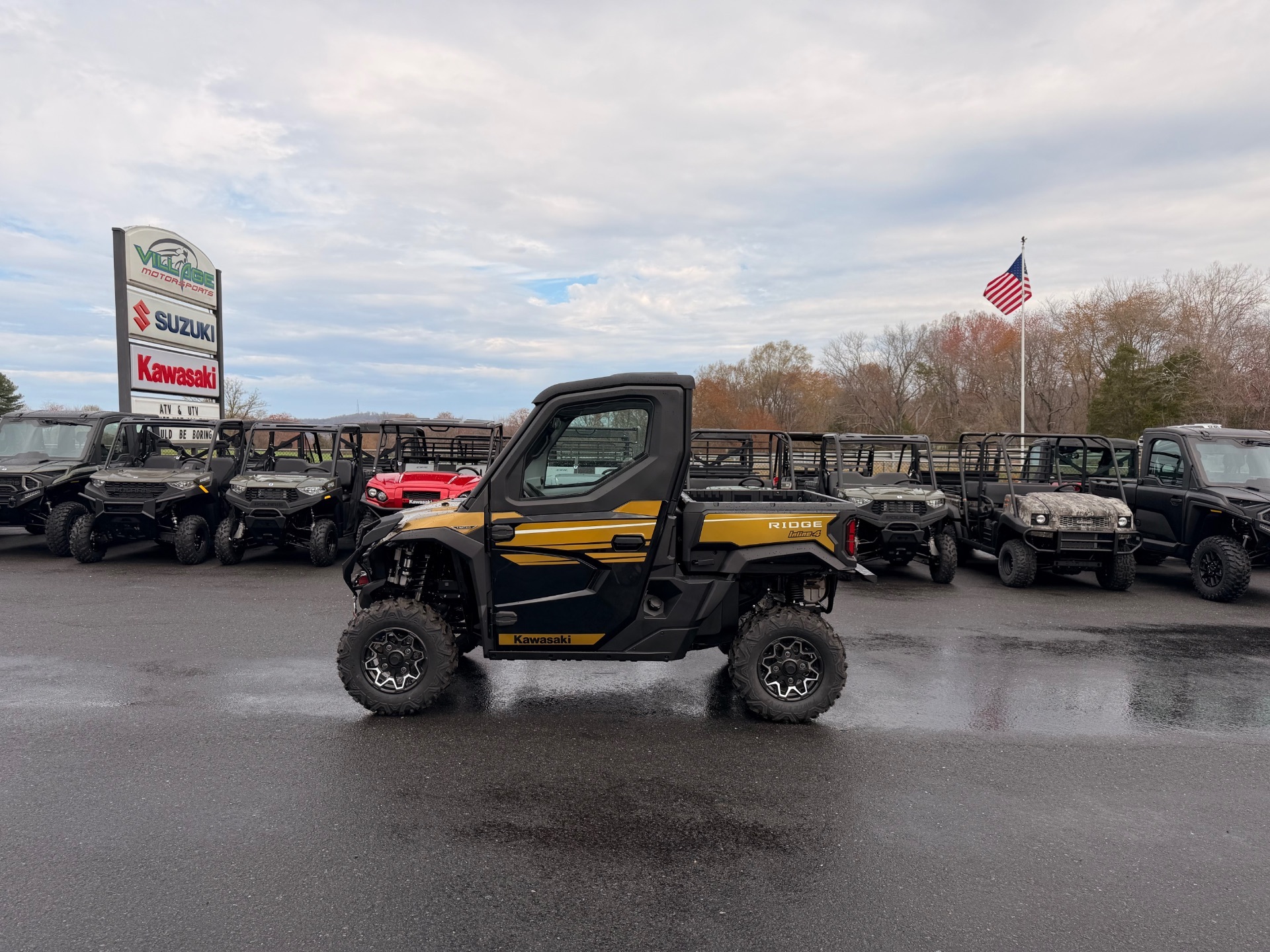 2025 Kawasaki RIDGE® Limited HVAC UTV/Utility ATV