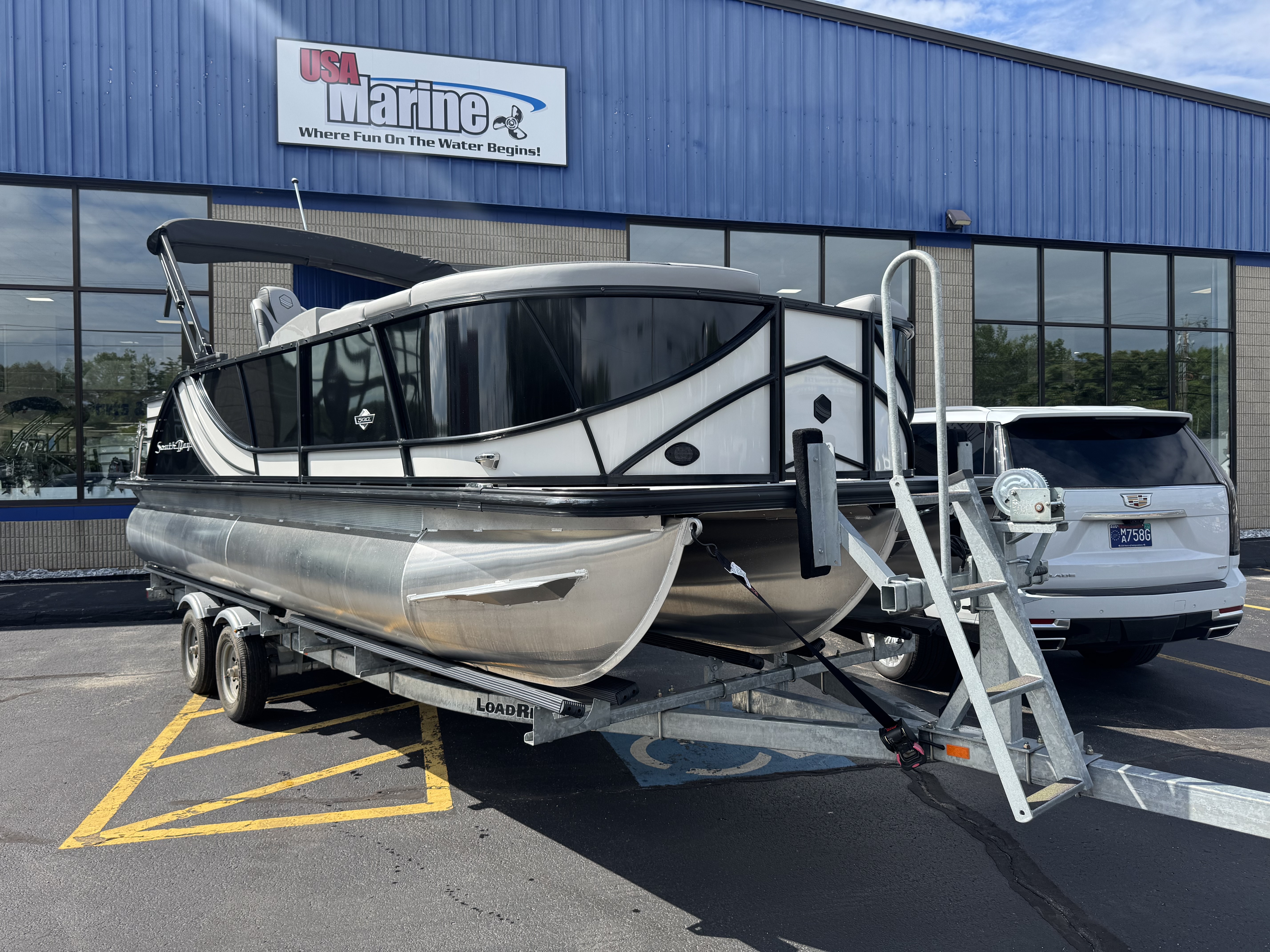 2023 Southbay 521 CR 2.75 Tri-toon Pontoon Boat boat