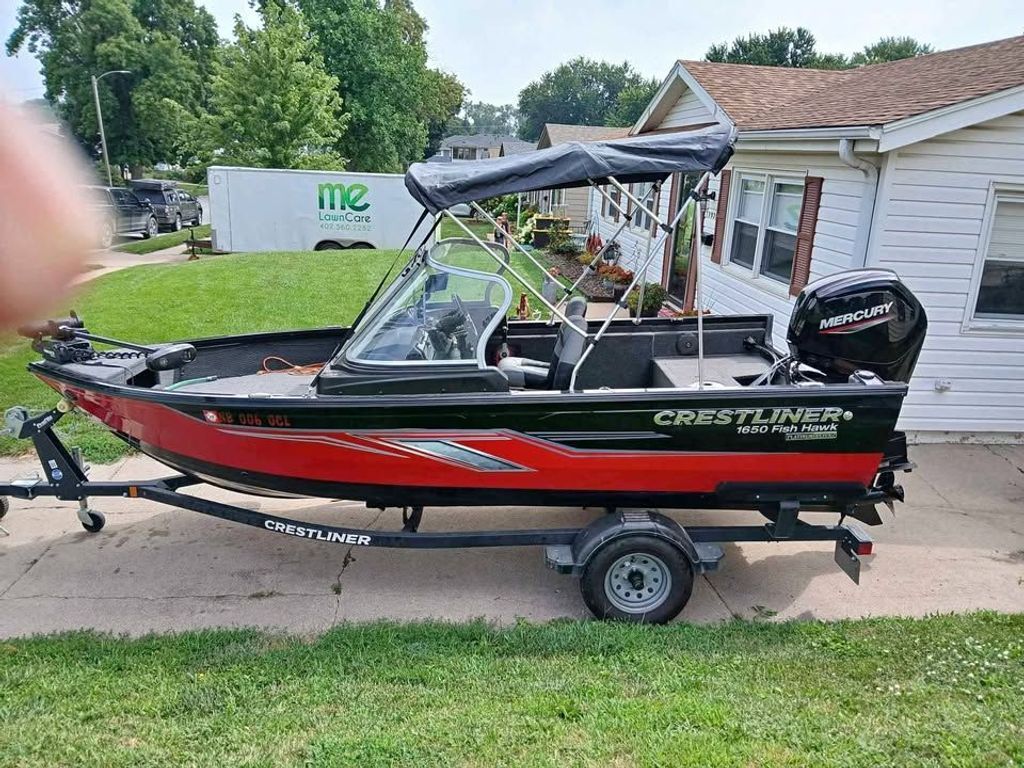 2023 Crestliner 1650 Fish Hawk 1950 WT in omaha NE