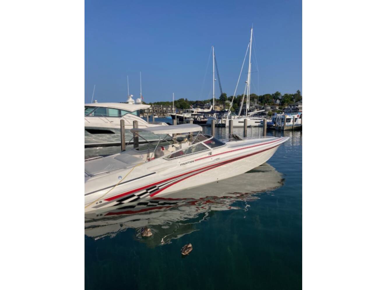 A photo of this 2001 Fountain LIGHTNING 35