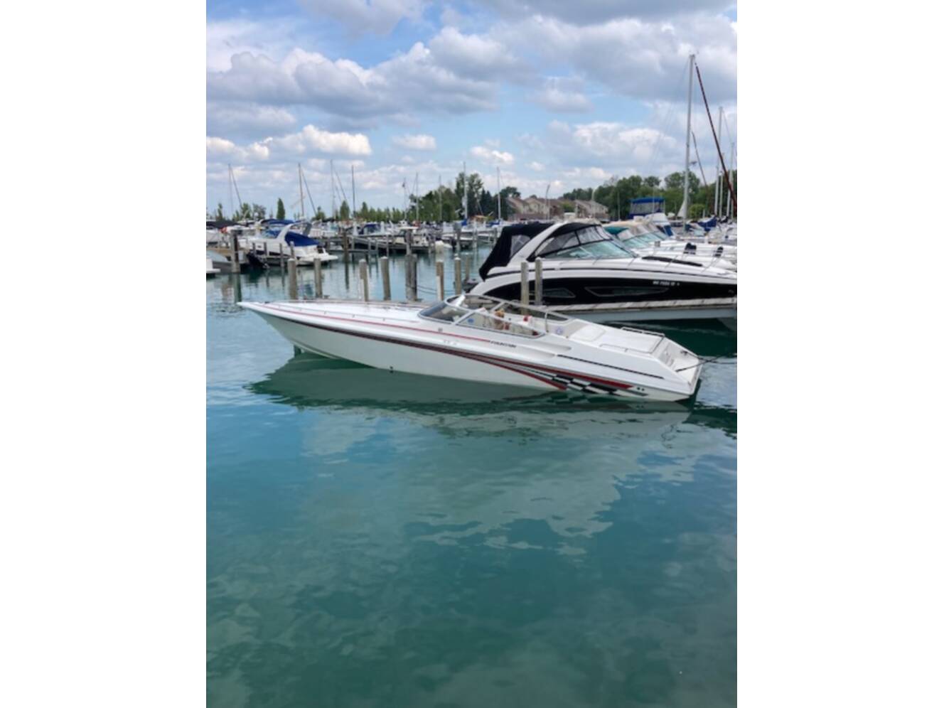 A photo of this 2001 Fountain LIGHTNING 35