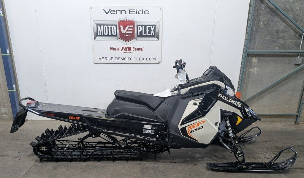 2025 Polaris® 650 RMK SP 155 Mirage Gray / Gloss Black in sioux falls SD