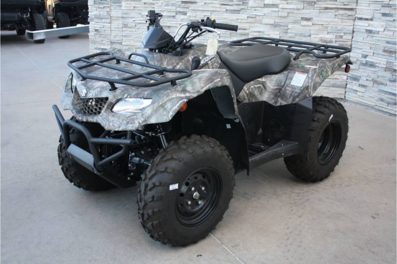 A photo of this 2025 Suzuki KingQuad 400ASi Camo