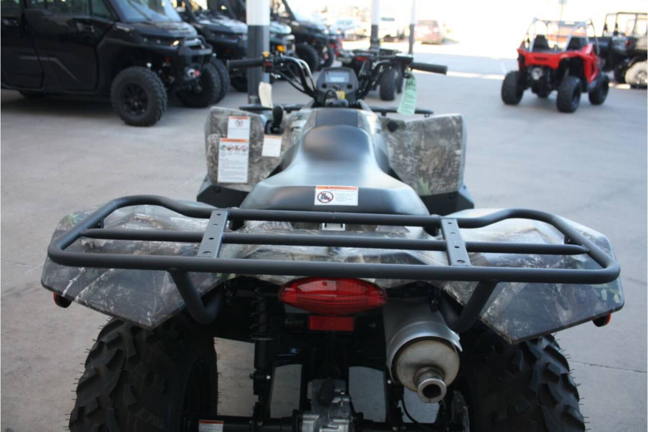 A photo of this 2025 Suzuki KingQuad 400ASi Camo