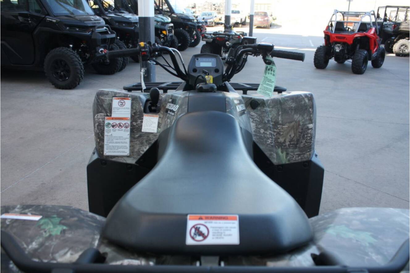 A photo of this 2025 Suzuki KingQuad 400ASi Camo