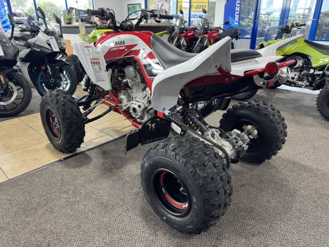 A photo of this 2026 Yamaha Raptor 700R SE