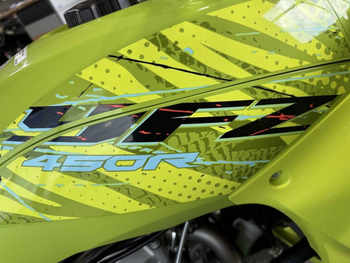 A photo of this 2025 Yamaha YFZ 450R SE