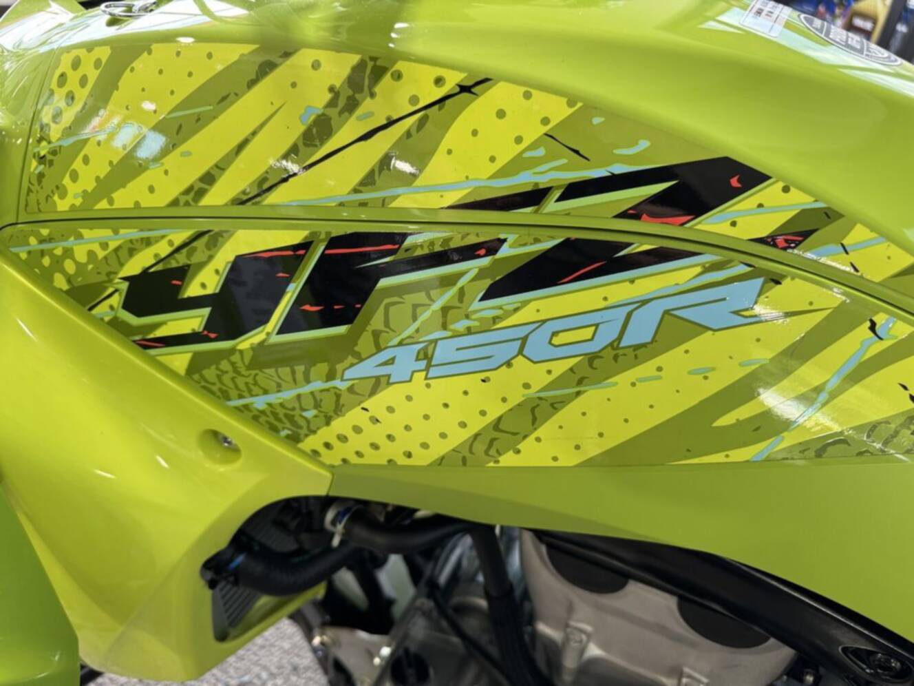 A photo of this 2025 Yamaha YFZ 450R SE