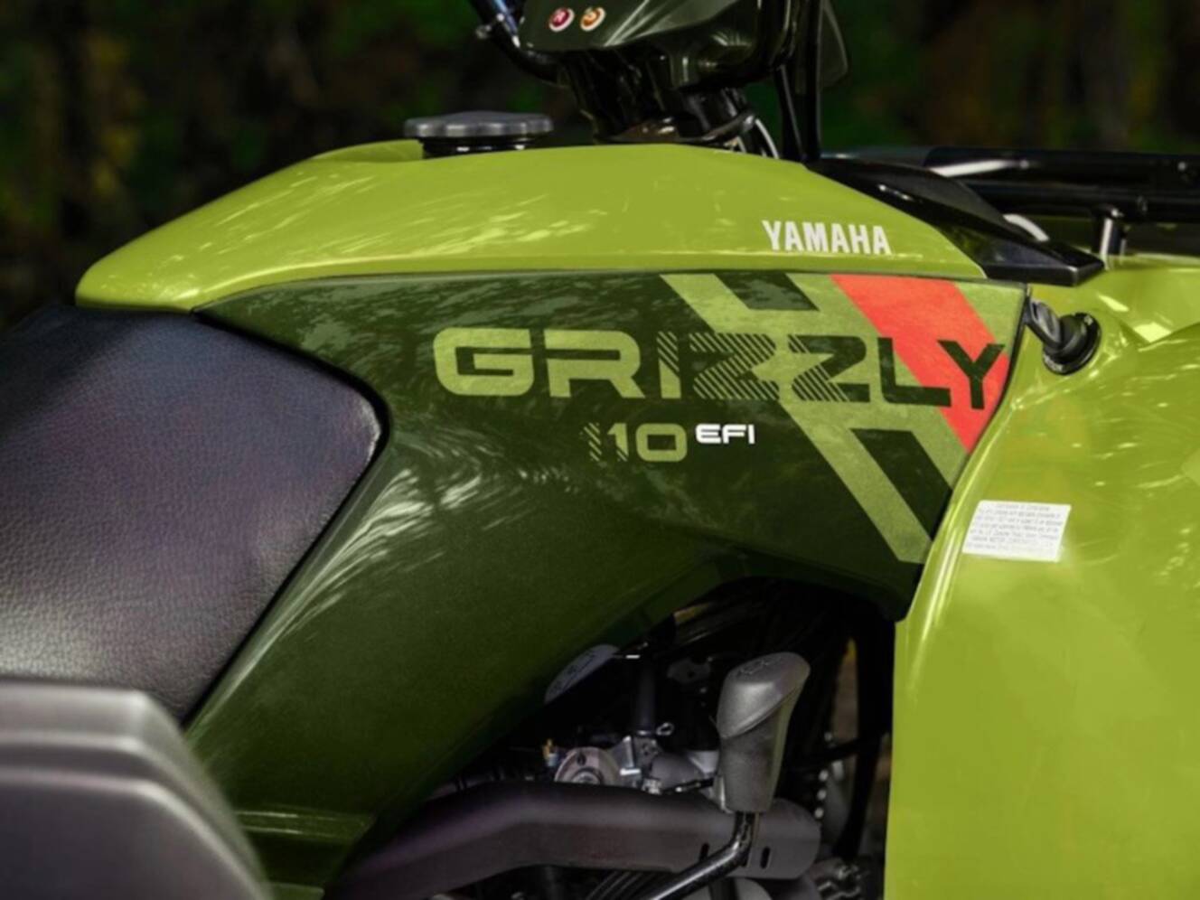 A photo of this 2026 Yamaha Grizzly 110