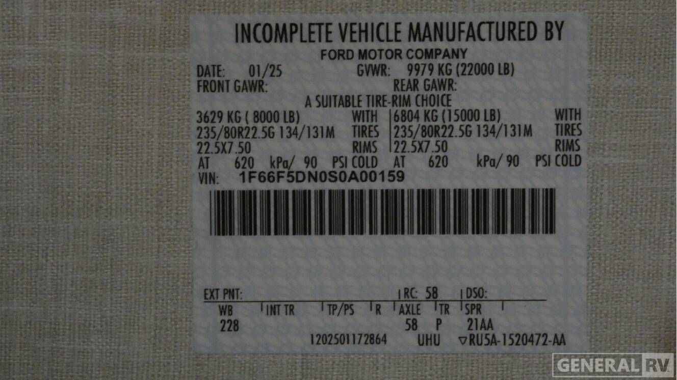 A photo of this 2026 Winnebago ADVENTURER 35F