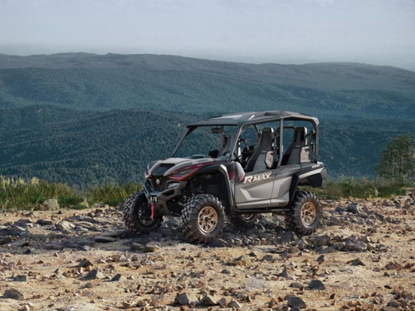 A photo of this 2024 Yamaha Wolverine RMAX4 1000 Compact XT-R