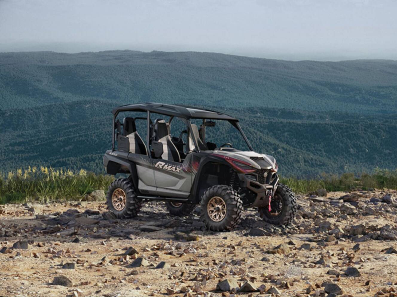A photo of this 2024 Yamaha Wolverine RMAX4 1000 Compact XT-R