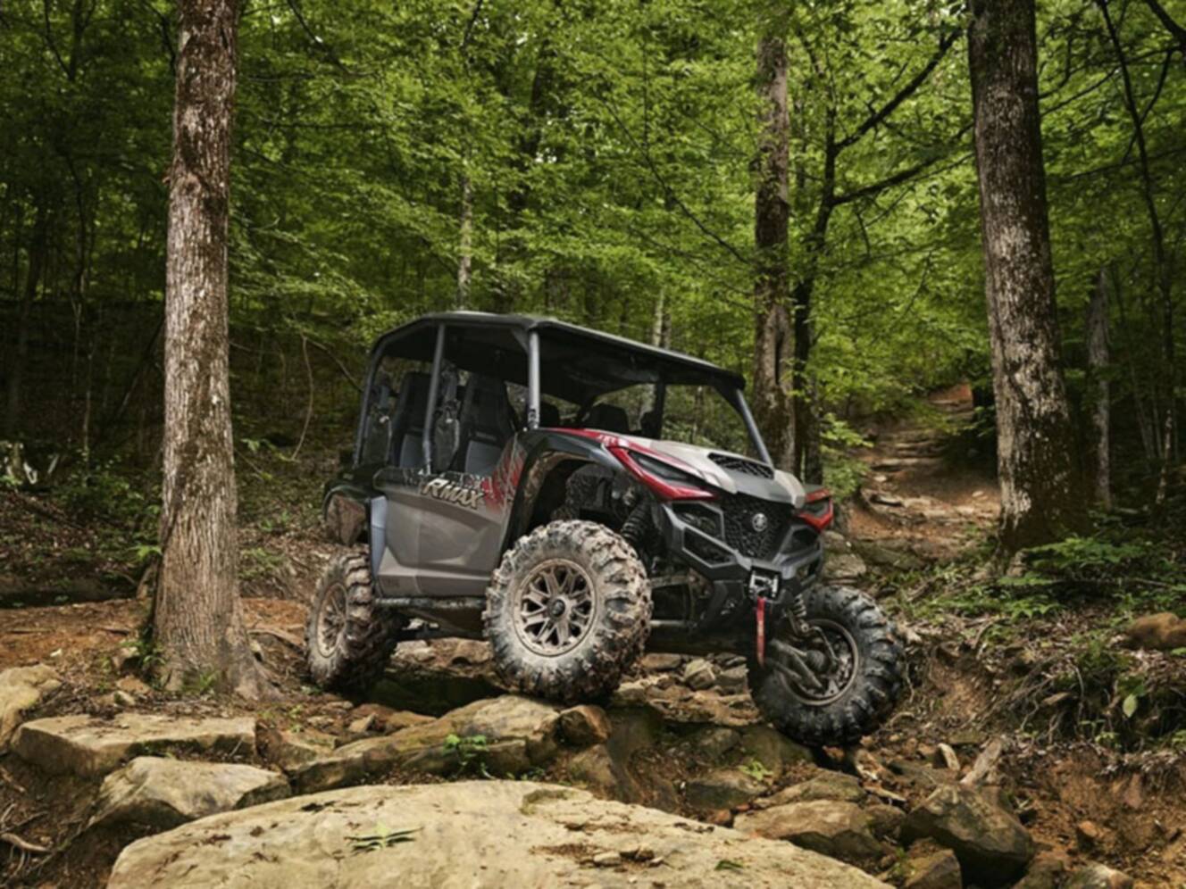 A photo of this 2024 Yamaha Wolverine RMAX4 1000 Compact XT-R