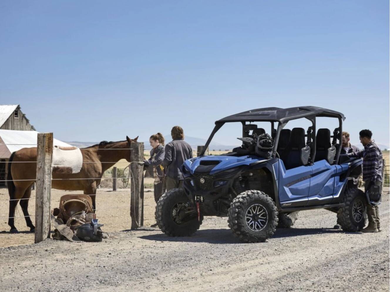 A photo of this 2025 Yamaha Wolverine RMAX4 1000 Limited