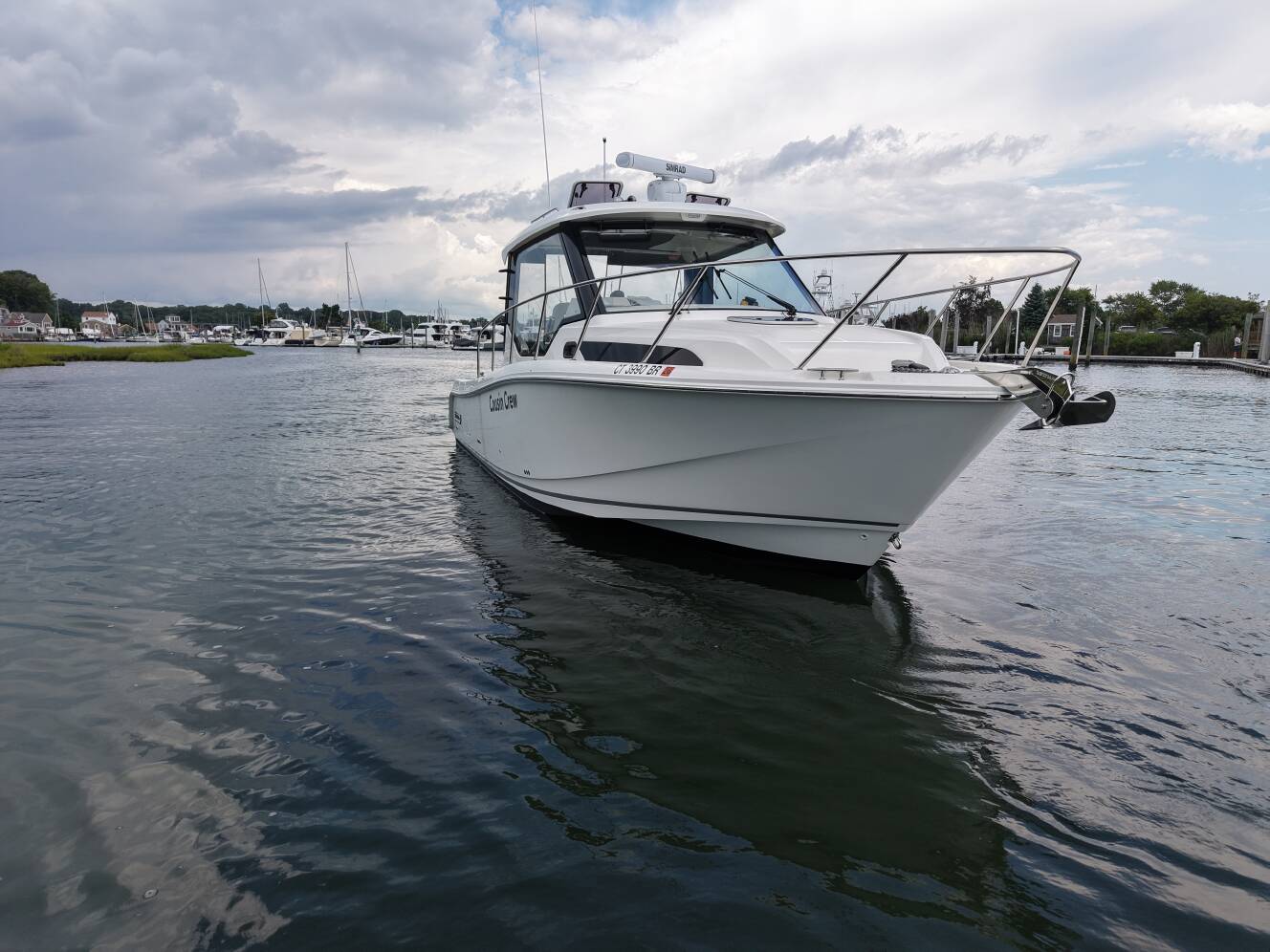 A photo of this 2025 Boston Whaler 325 CONQUEST