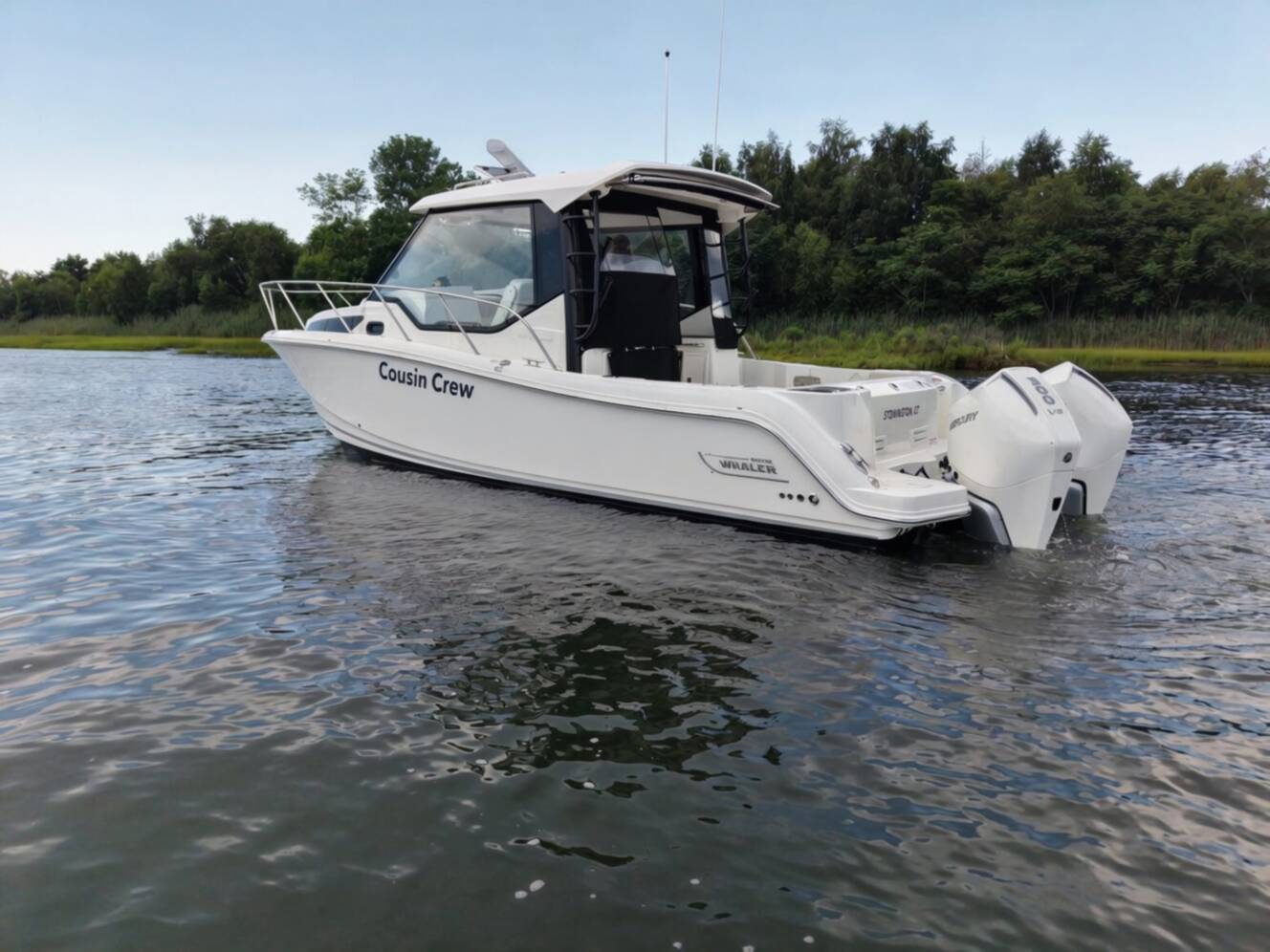 A photo of this 2025 Boston Whaler 325 CONQUEST