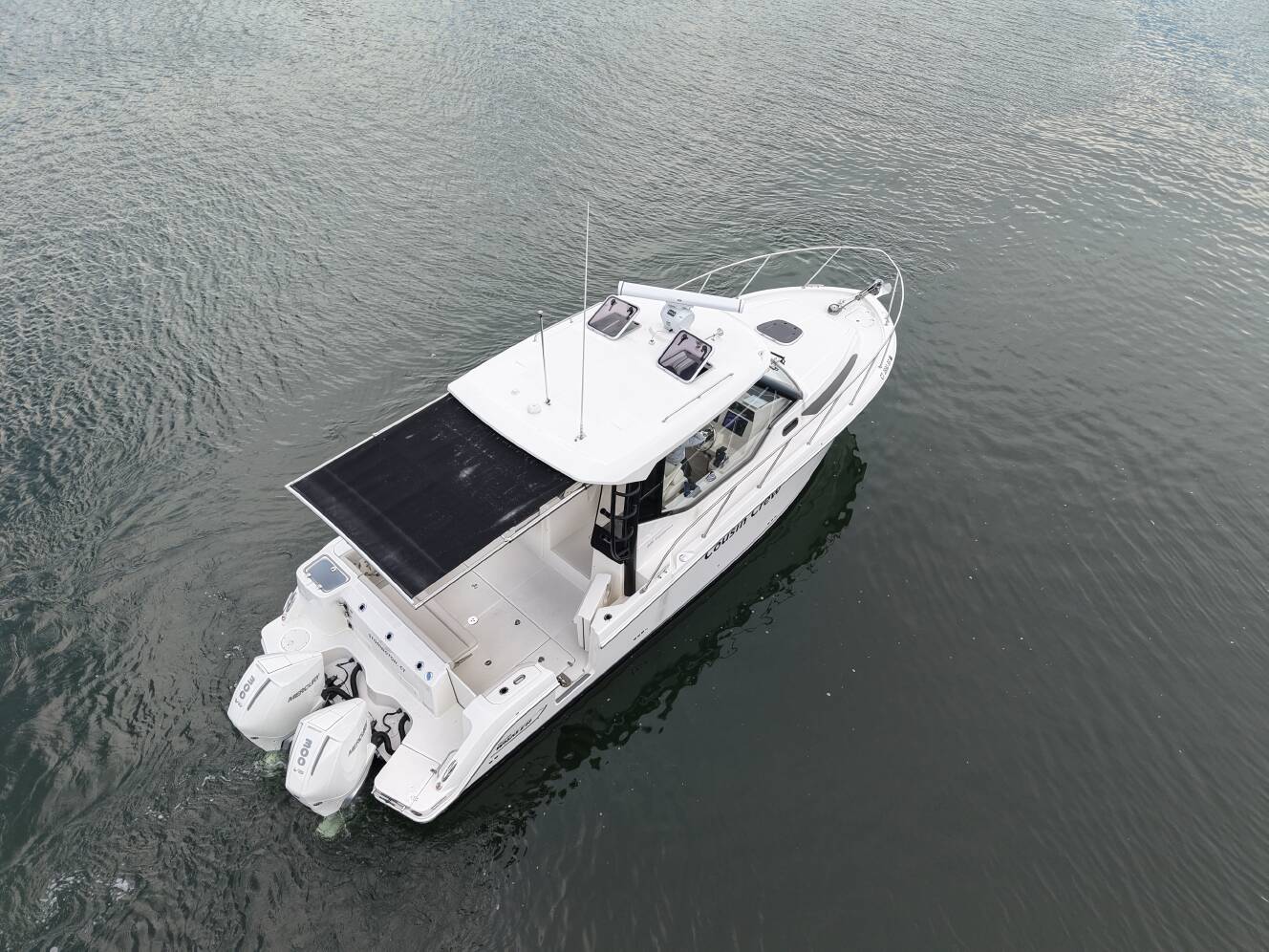 A photo of this 2025 Boston Whaler 325 CONQUEST