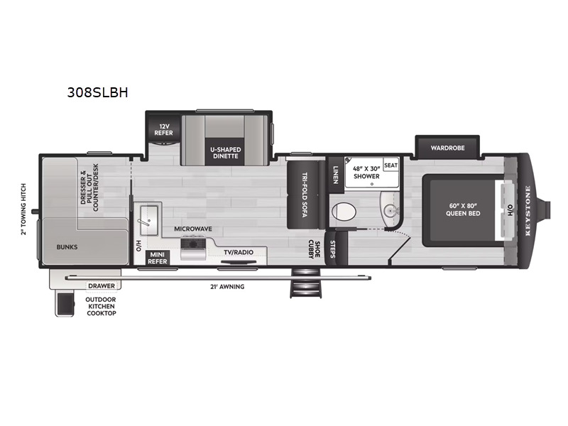 2026 Keystone Rv Arcadia Super Lite 308SLBH in giddings TX