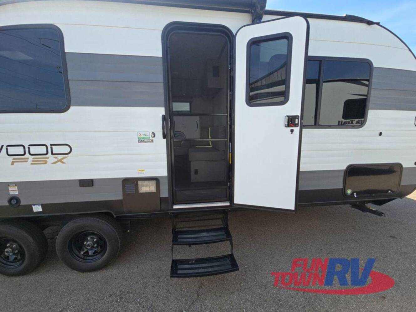 A photo of this 2025 Forest River Rv Wildwood FSX 233RBLE