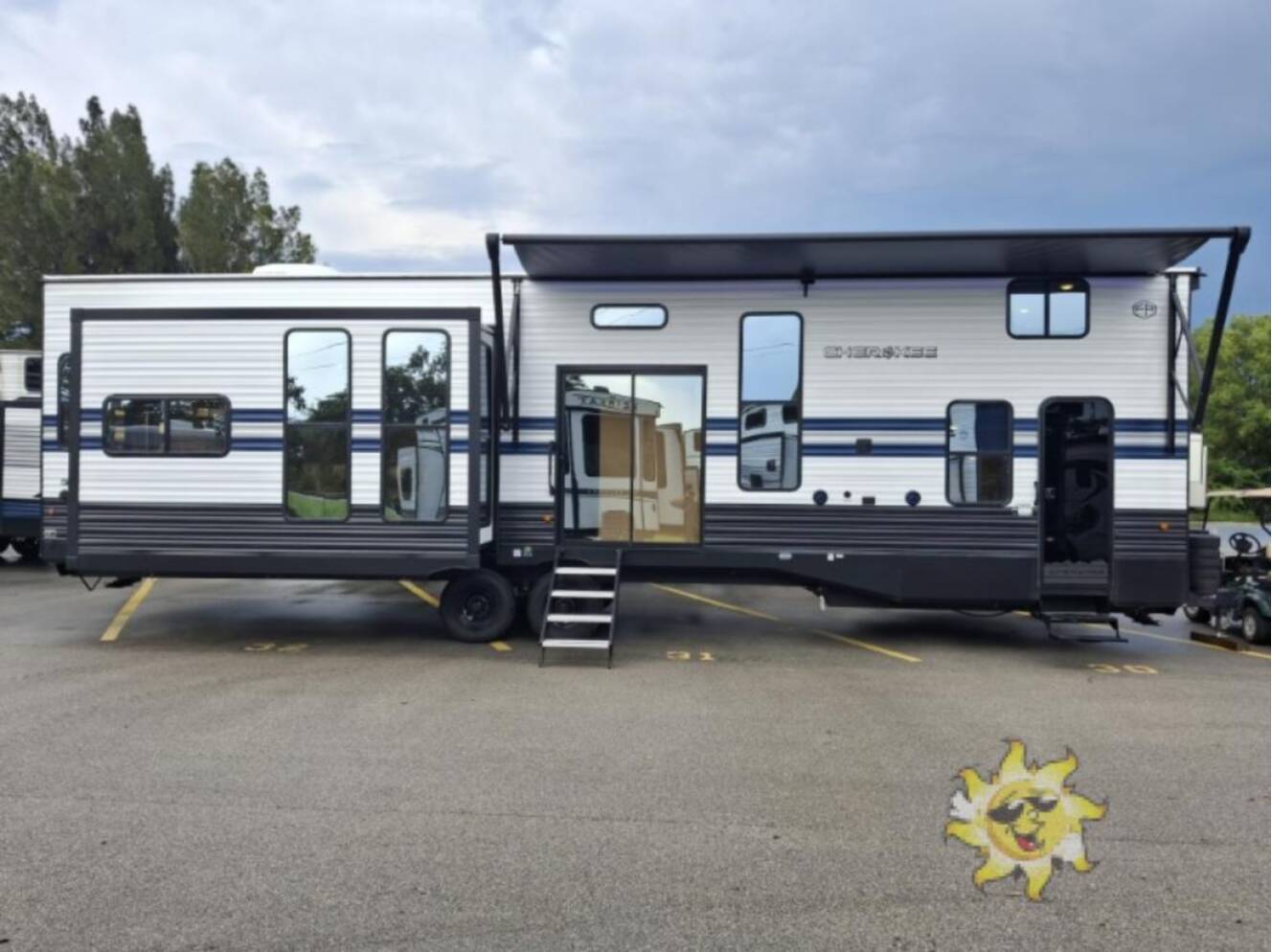 A photo of this 2027 Forest River Rv Cherokee Timberwolf 39DL