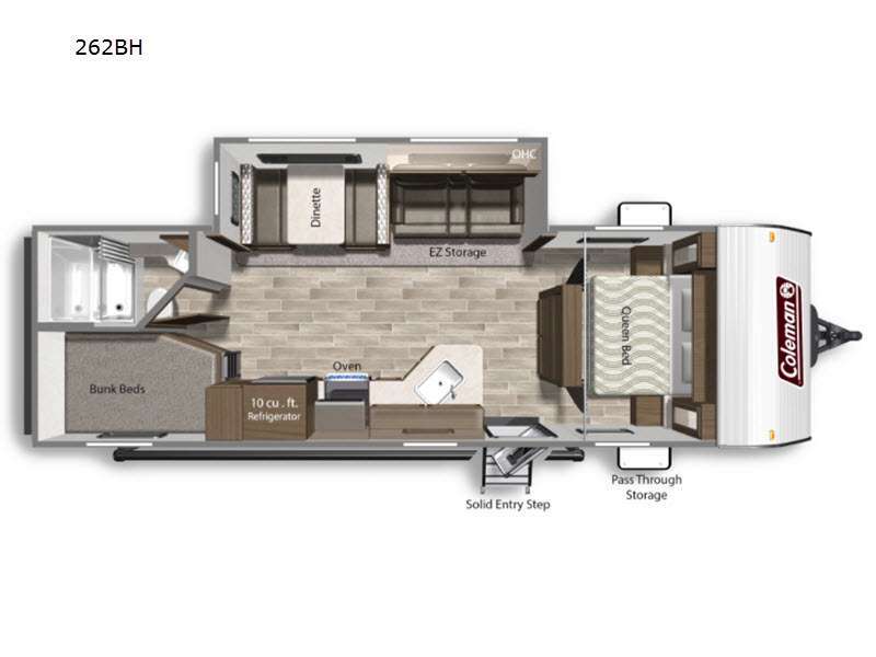 2021 Dutchmen Rv Coleman Lantern LT Series 262BH in selinsgrove PA