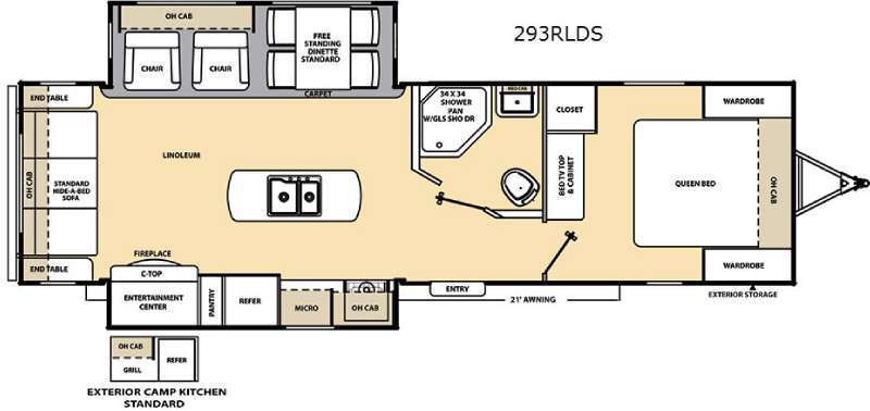 2016 Coachmen Rv Catalina 293RLDS in clifton park NY