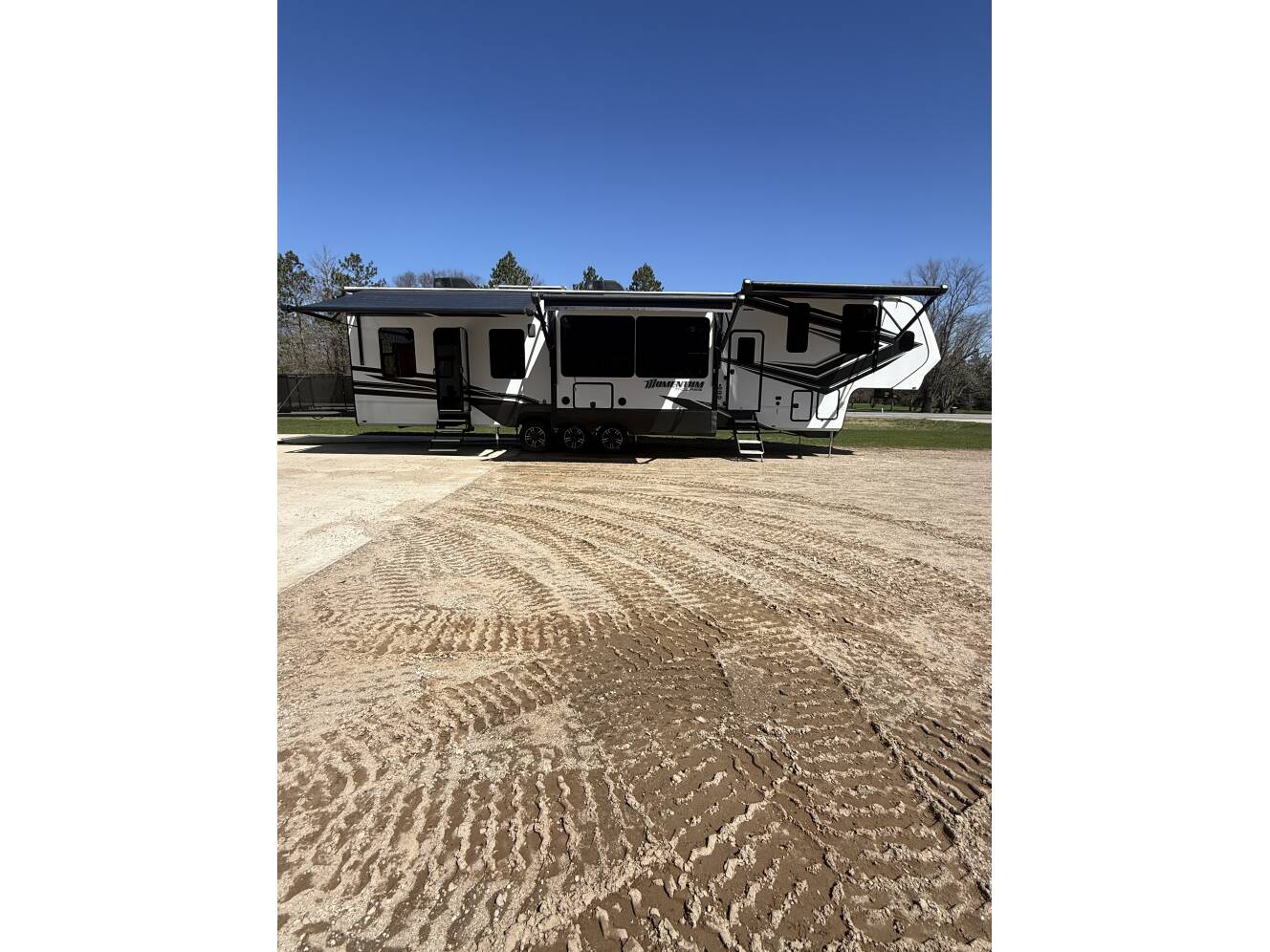 A photo of this 2024 Grand Design MOMENTUM M-CLASS 395MS