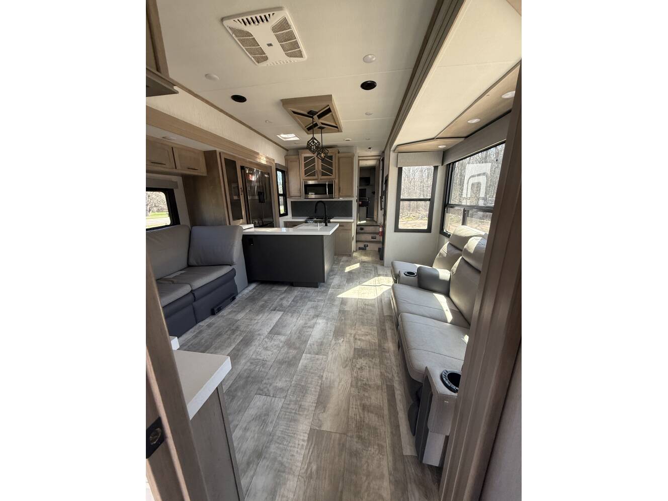 A photo of this 2024 Grand Design MOMENTUM M-CLASS 395MS
