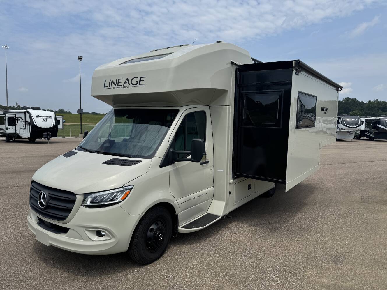A photo of this 2027 Grand Design Lineage Series M 25FW