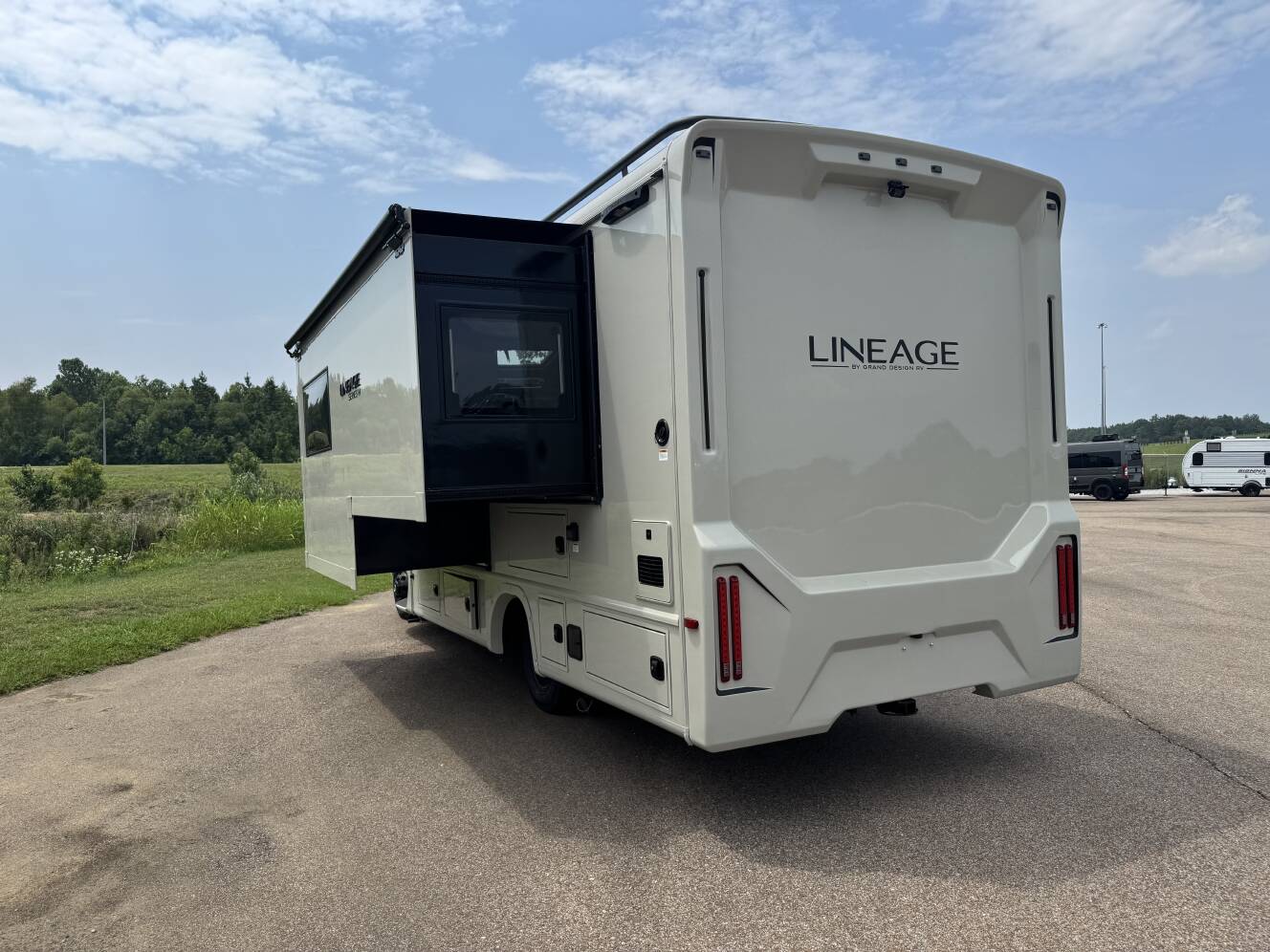 A photo of this 2027 Grand Design Lineage Series M 25FW