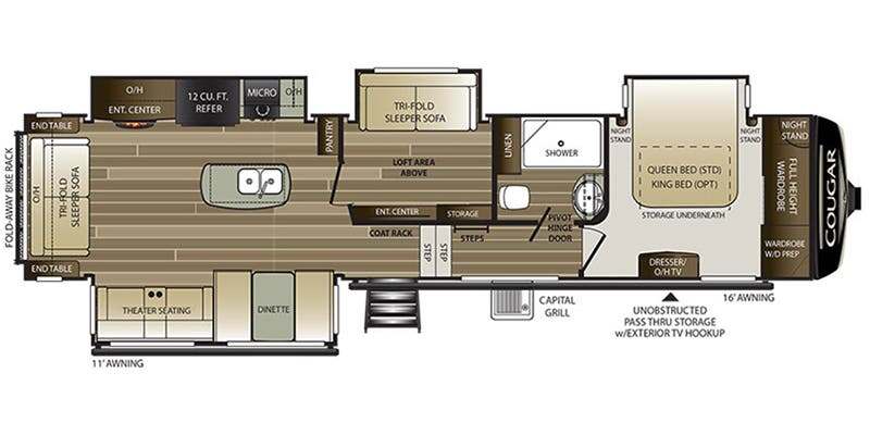 2021 Keystone Cougar East 368MBI in defuniak springs FL