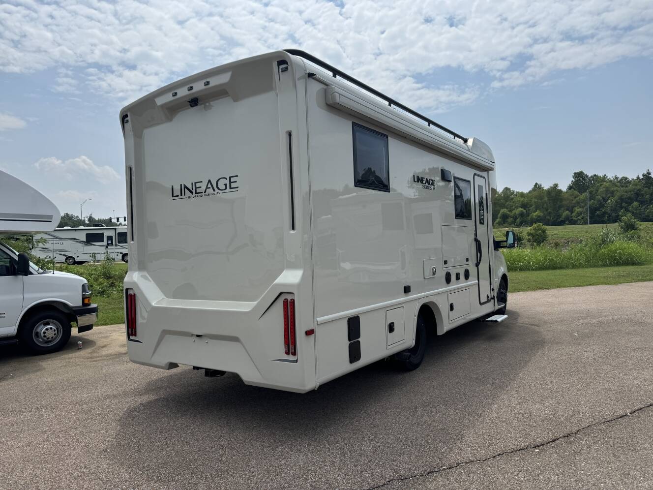A photo of this 2027 Grand Design Lineage Series M 25FW