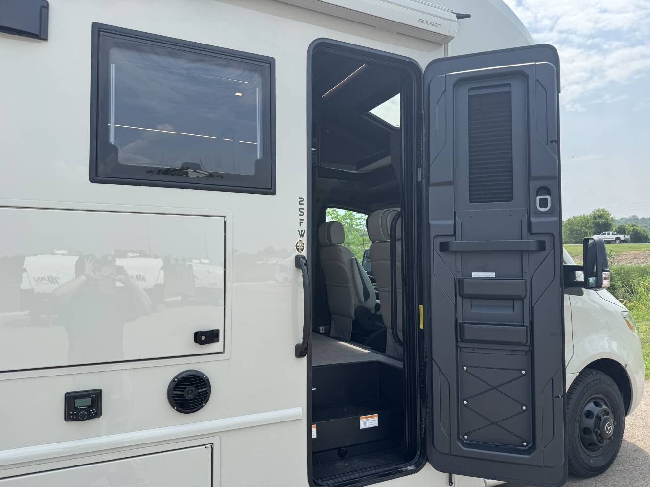 A photo of this 2027 Grand Design Lineage Series M 25FW