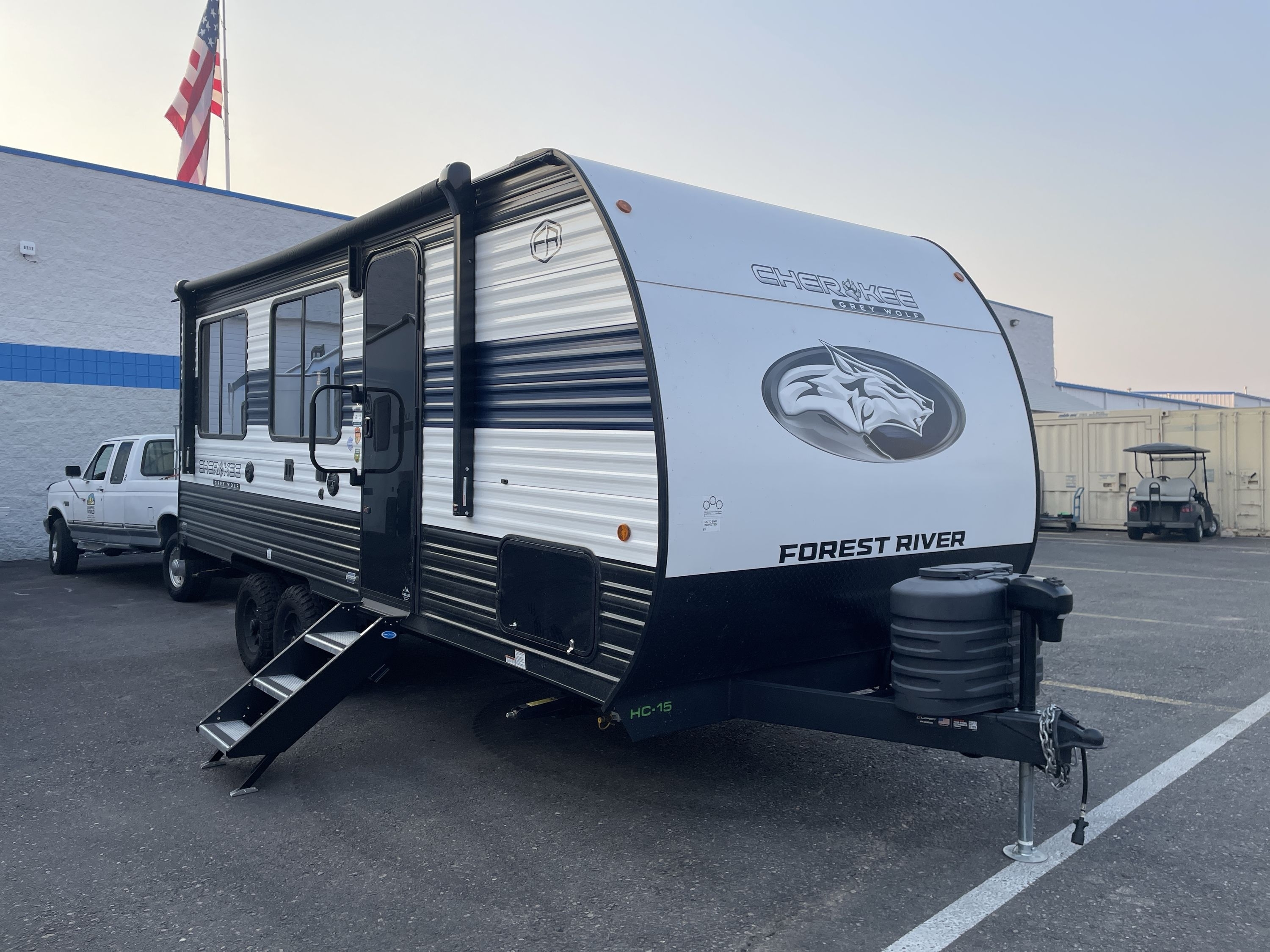 2025 Forest River GREY WOLF 18RR Travel Trailer Toy Hauler RV