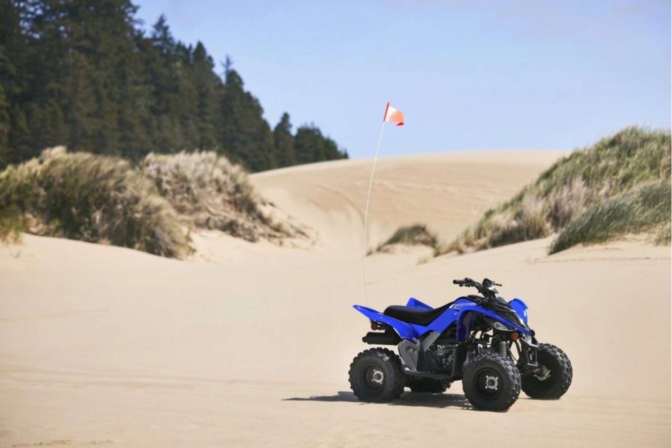 A photo of this 2027 Yamaha Raptor 110