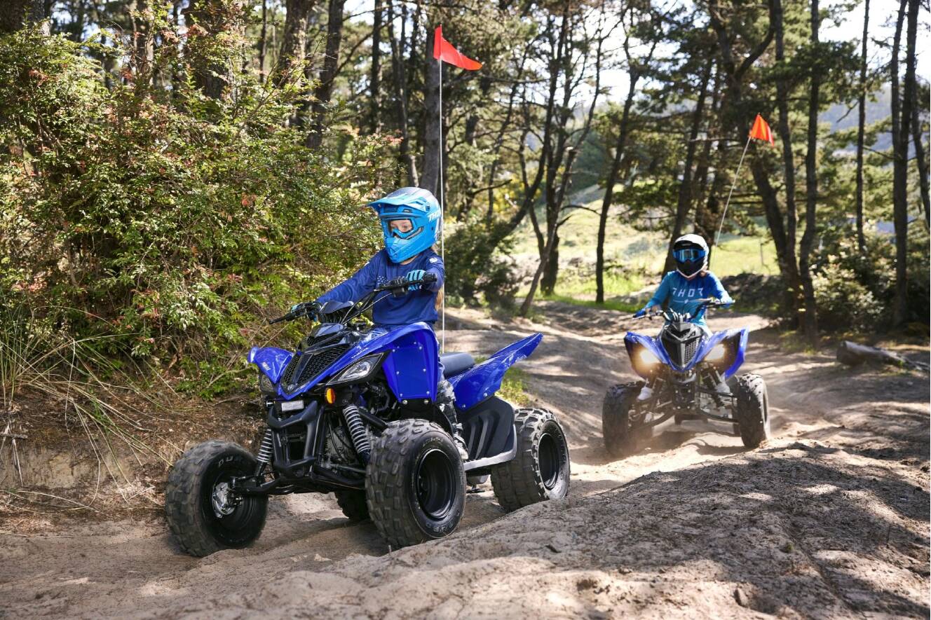 A photo of this 2027 Yamaha Raptor 110