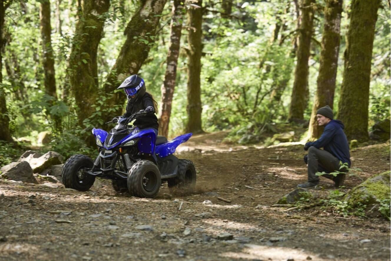 A photo of this 2027 Yamaha Raptor 110