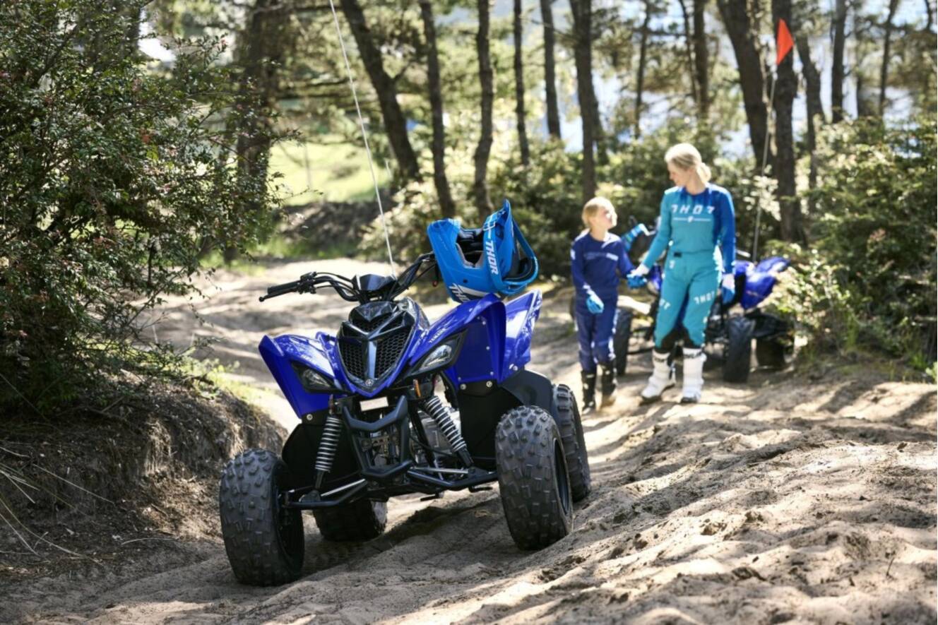 A photo of this 2027 Yamaha Raptor 110