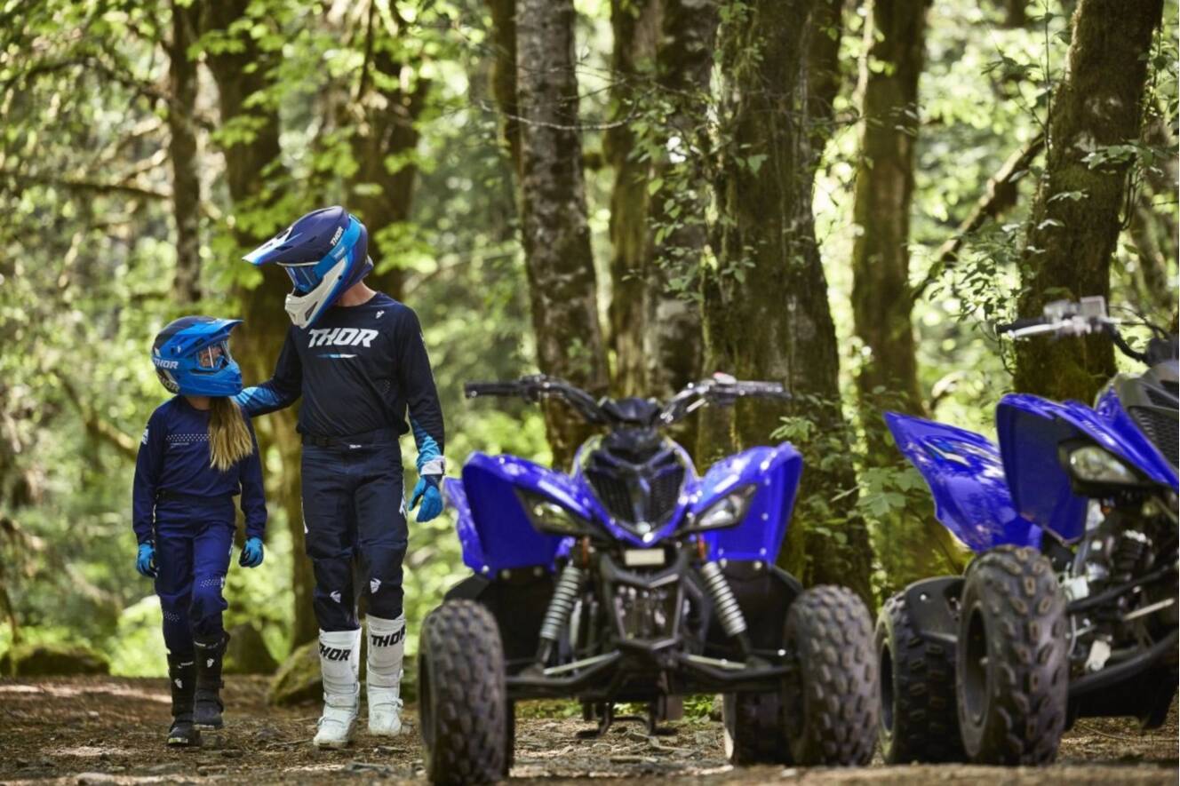 A photo of this 2027 Yamaha Raptor 110