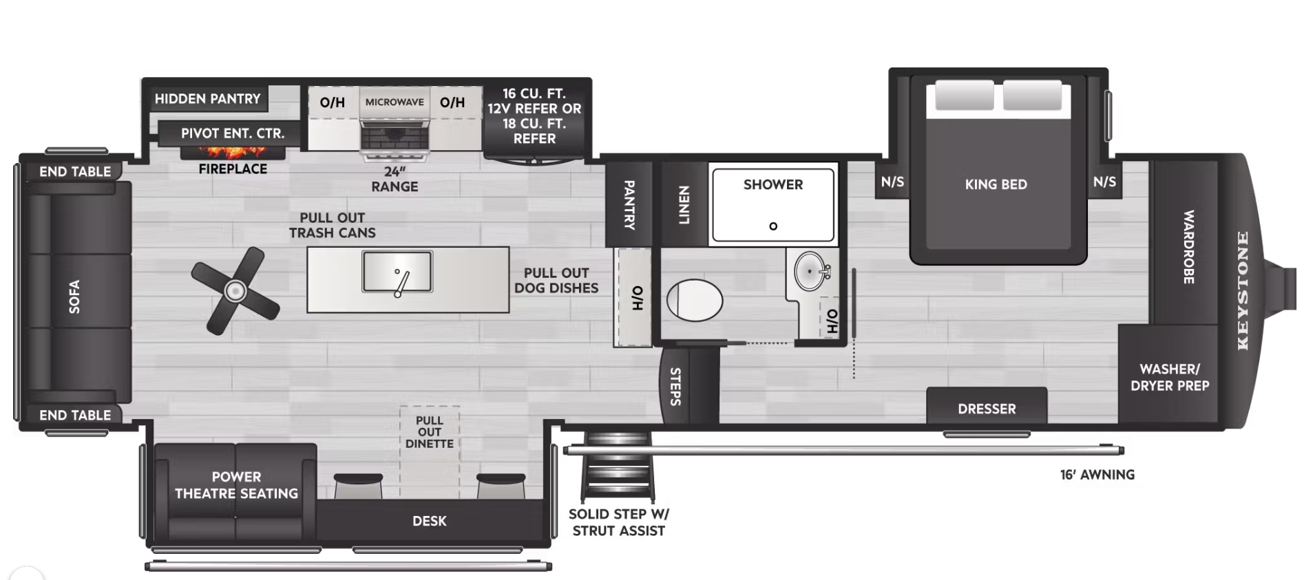 2027 Keystone MONTANA HIGH COUNTRY 290RL in sumrall MS