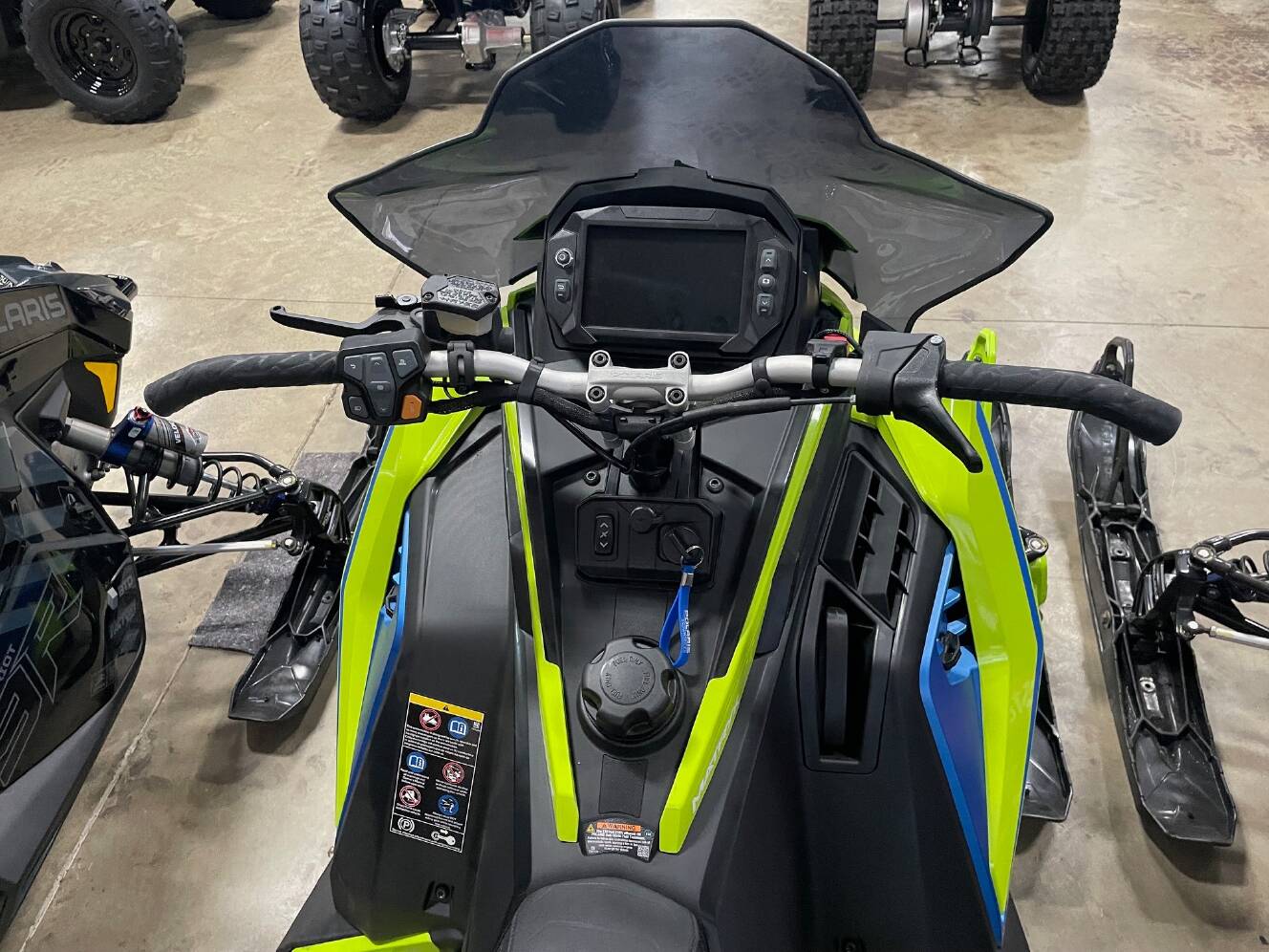 A photo of this 2026 Polaris 850 INDY VR1 137 Dynamix SC ES